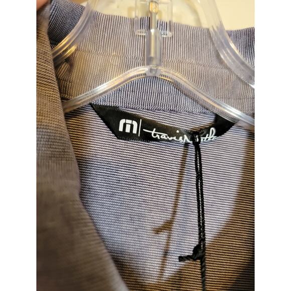 Travis Mathew Polo Shirt Collared Lightweight Short Sleeve Gray Size Medium NWT - Picture 5 of 11